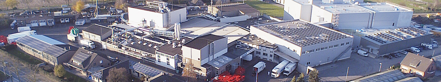 Luftbild der Unternehmens Manten am Standort Geldern Pont